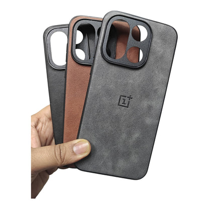 OnePlus 15 5G / OnePlus15 5G Luxury Leather ( Side Soft, Back Hard ) Premium Quality Back Cover Case