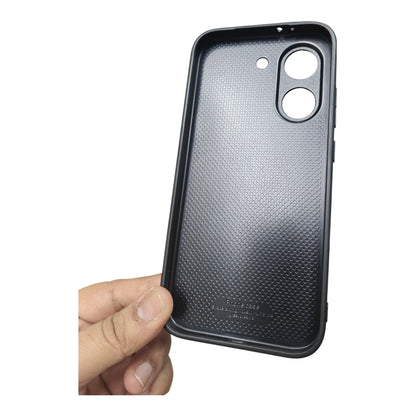 Poco X8 Pro 5G Luxury Leather ( Side Soft, Back Hard ) Premium Quality Back Cover Case