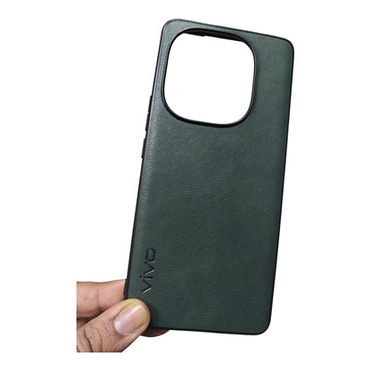 Vivo T3 Pro 5G / iQOO Z9 Pro 5G Luxury Leather ( Side Soft, Back Hard ) Premium Quality Back Cover Case