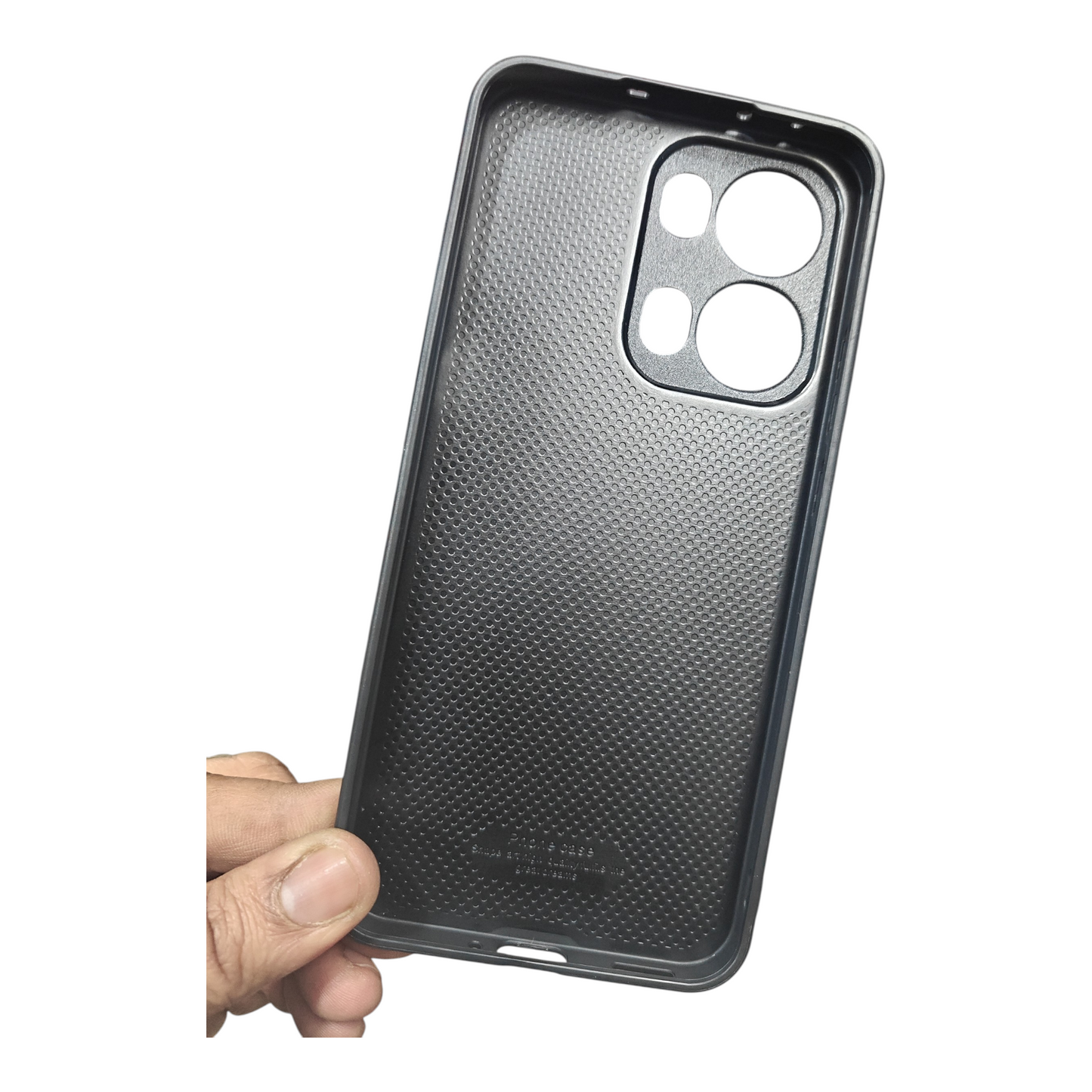 Oppo Reno 13 Pro 5G Luxury Leather ( Side Soft, Back Hard ) Back Cover Case - Royal Star