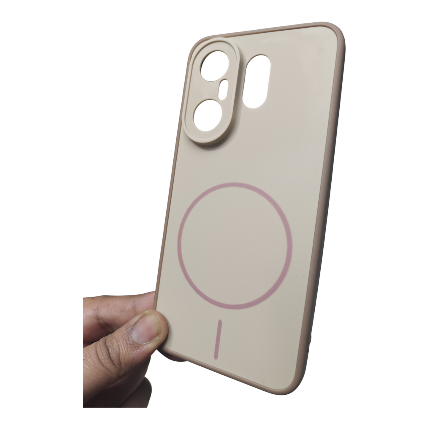 Vivo X200 FE / X200FE 5G Premium Quality Grip Design ( Side Soft, Back Hard ) Back Cover Case ( No Magsafe, Only Design) - Royal Star