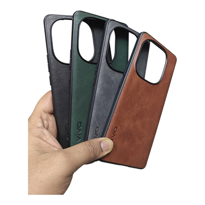 Vivo T3 Pro 5G / iQOO Z9 Pro 5G Luxury Leather ( Side Soft, Back Hard ) Premium Quality Back Cover Case