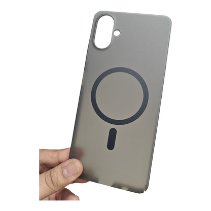 Samsung Galaxy A06 Premium Quality Magsafe Matte Hard Plastic Back Cover Case