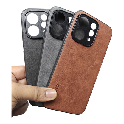 Vivo V70 / V70 Elite 5G Luxury Leather ( Side Soft, Back Hard ) Premium Quality Back Cover Case