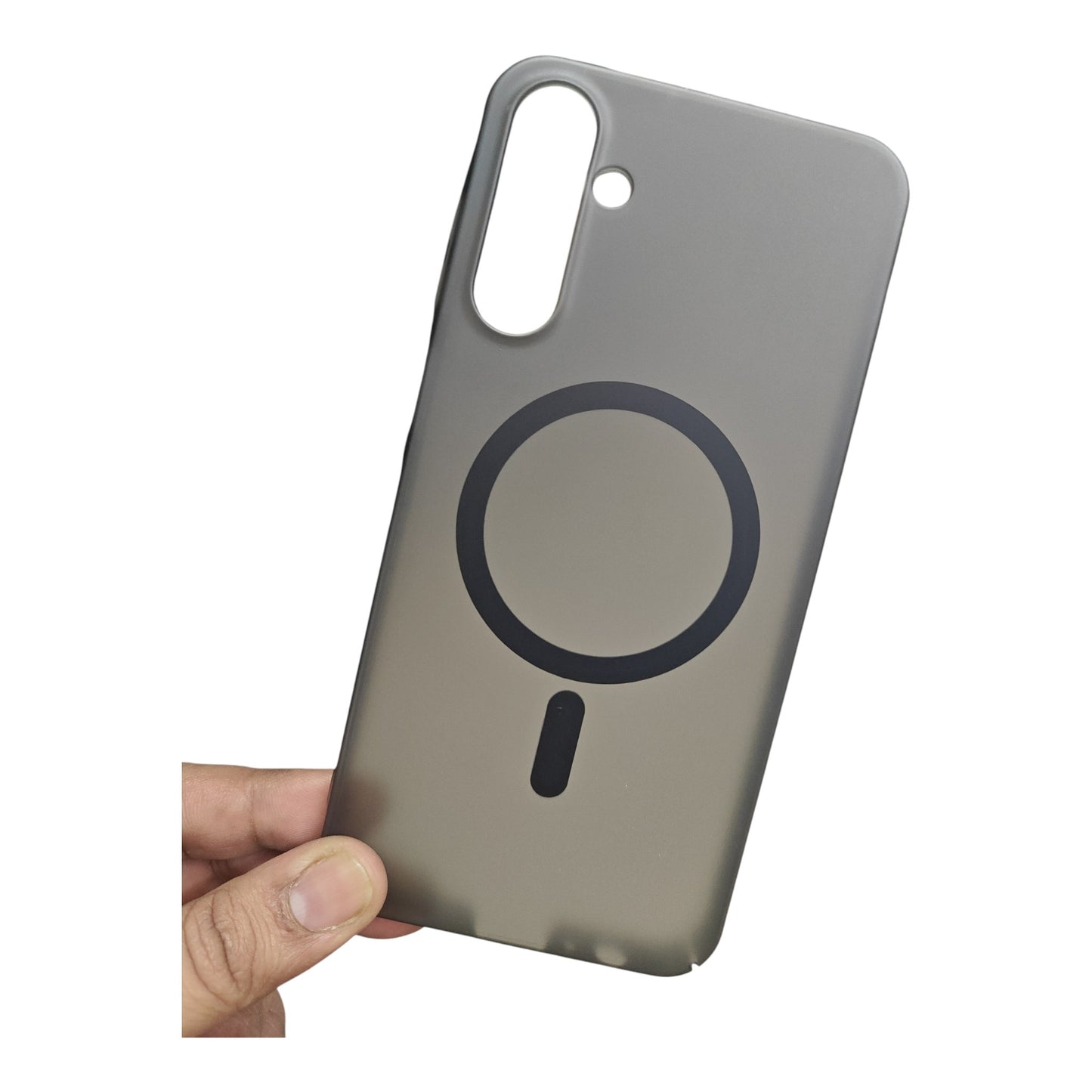 Samsung Galaxy A15 4G / 5G Premium Quality Magsafe Matte Hard Plastic Back Cover Case