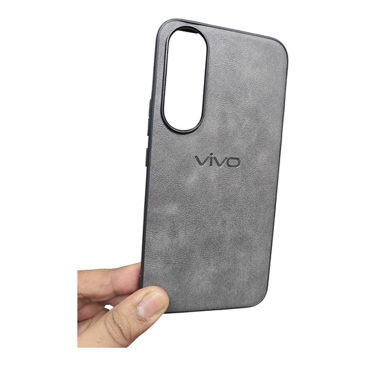 Vivo V70FE 5G / V70 FE 5G Luxury Leather ( Side Soft, Back Hard ) Premium Quality Back Cover Case
