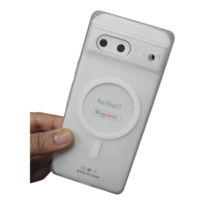 Google Pixel 7 Premium Quality Magsafe Matte Hard Plastic Back Cover Case