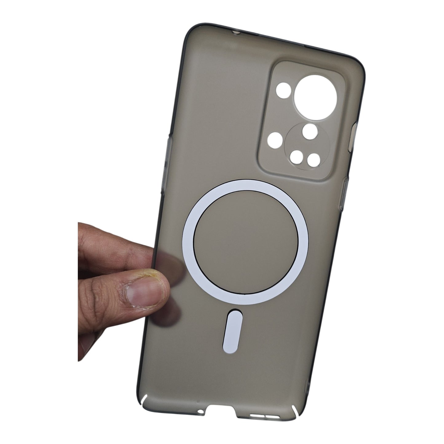 OnePlus Nord 2T / Nord2T 5G Premium Quality Magsafe Matte Hard Plastic Back Cover Case