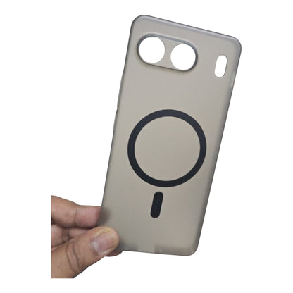 OnePlus Nord 4 / Nord4 5G Premium Quality Magsafe Matte Hard Plastic Back Cover Case