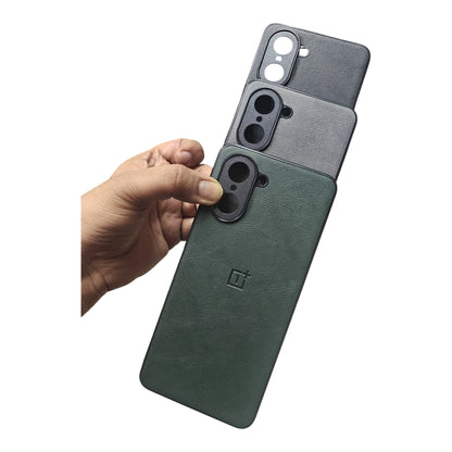 OnePlus Nord CE5 / Nord CE 5 5G Luxury Leather ( Side Soft, Back Hard ) Premium Quality Back Cover Case