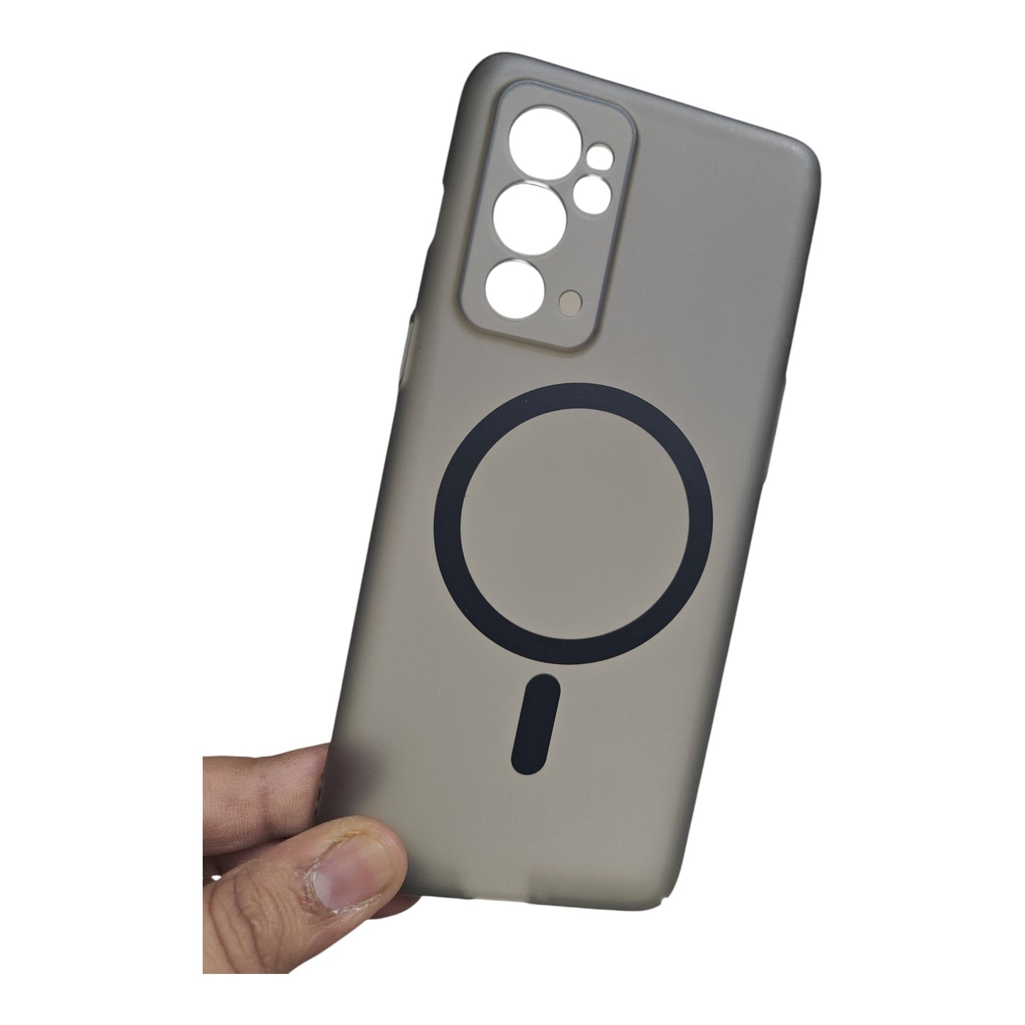 OnePlus 9RT Premium Quality Magsafe Matte Hard Plastic Back Cover Case