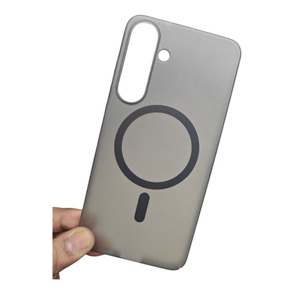 Samsung Galaxy S25 Plus 5G Premium Quality Magsafe Matte Hard Plastic Back Cover Case