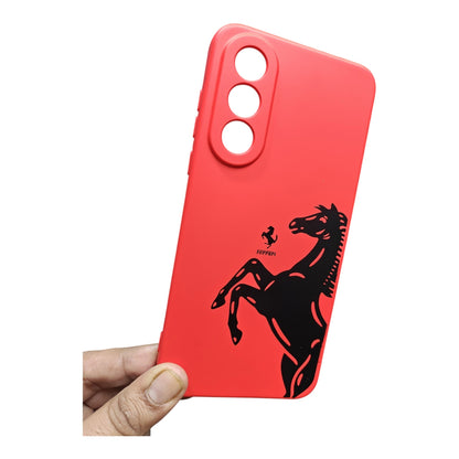 OnePlus Nord5 / Nord 5 5G Premium Quality Silicon Soft Ferrari Print Design Back Cover Case
