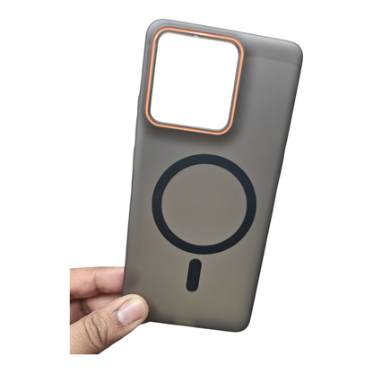 Motorola Moto G86 / Moto G86 Power 5G Royal Star Premium Quality Magsafe Matte Hard Plastic Back Cover Case