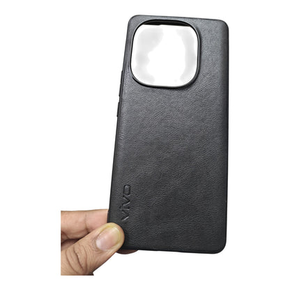 Vivo T3 Pro 5G / iQOO Z9 Pro 5G Luxury Leather ( Side Soft, Back Hard ) Premium Quality Back Cover Case