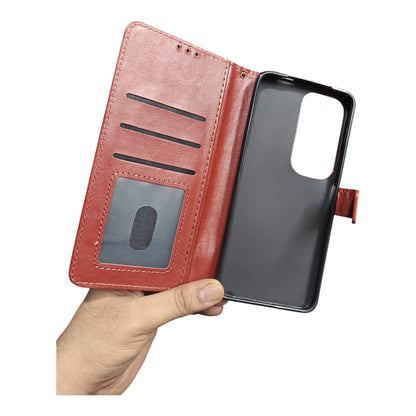 Vivo Y29 5G Premium Quality Leather Flip Cover Back Case