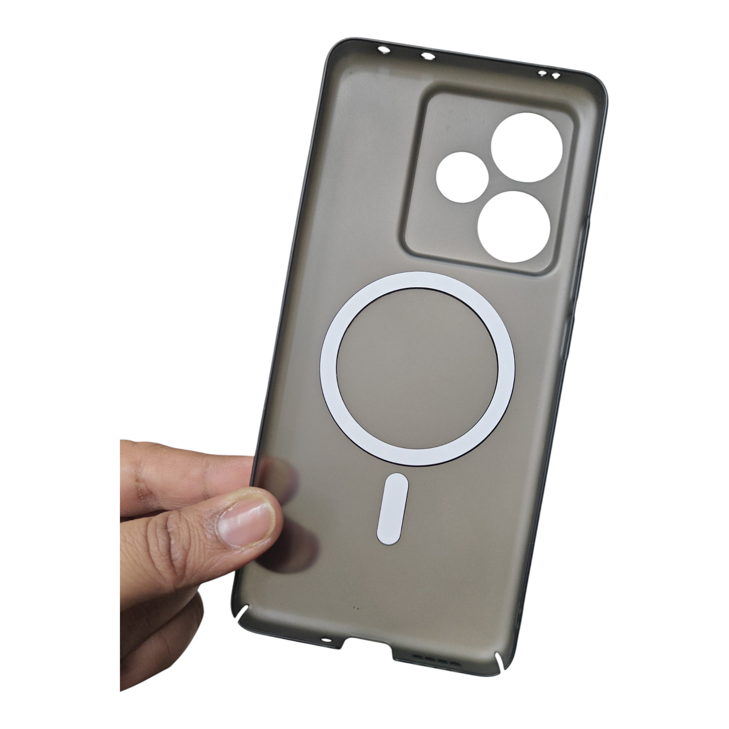 Realme GT 7 / GT 7T 5G Premium Quality Magsafe Matte Hard Plastic Back Cover Case