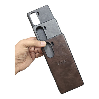Vivo V29E 5G Luxury Leather ( Side Soft, Back Hard ) Premium Quality Back Cover Case