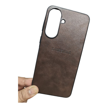 Samsung Galaxy A37 5G Luxury Leather ( Side Soft, Back Hard ) Premium Quality Back Cover Case
