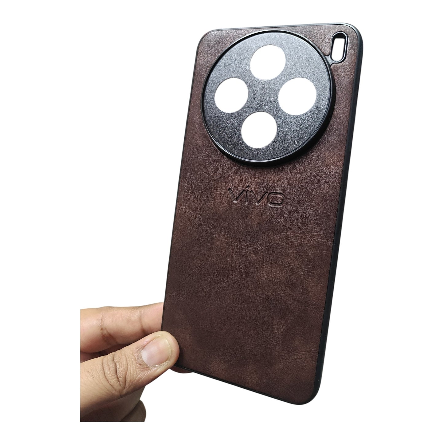 Vivo X200T 5G Luxury Leather ( Side Soft, Back Hard ) Premium Quality Back Cover Case