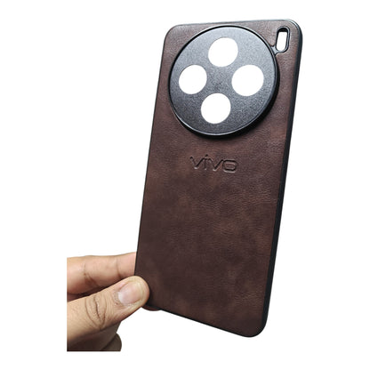 Vivo X200T 5G Luxury Leather ( Side Soft, Back Hard ) Premium Quality Back Cover Case