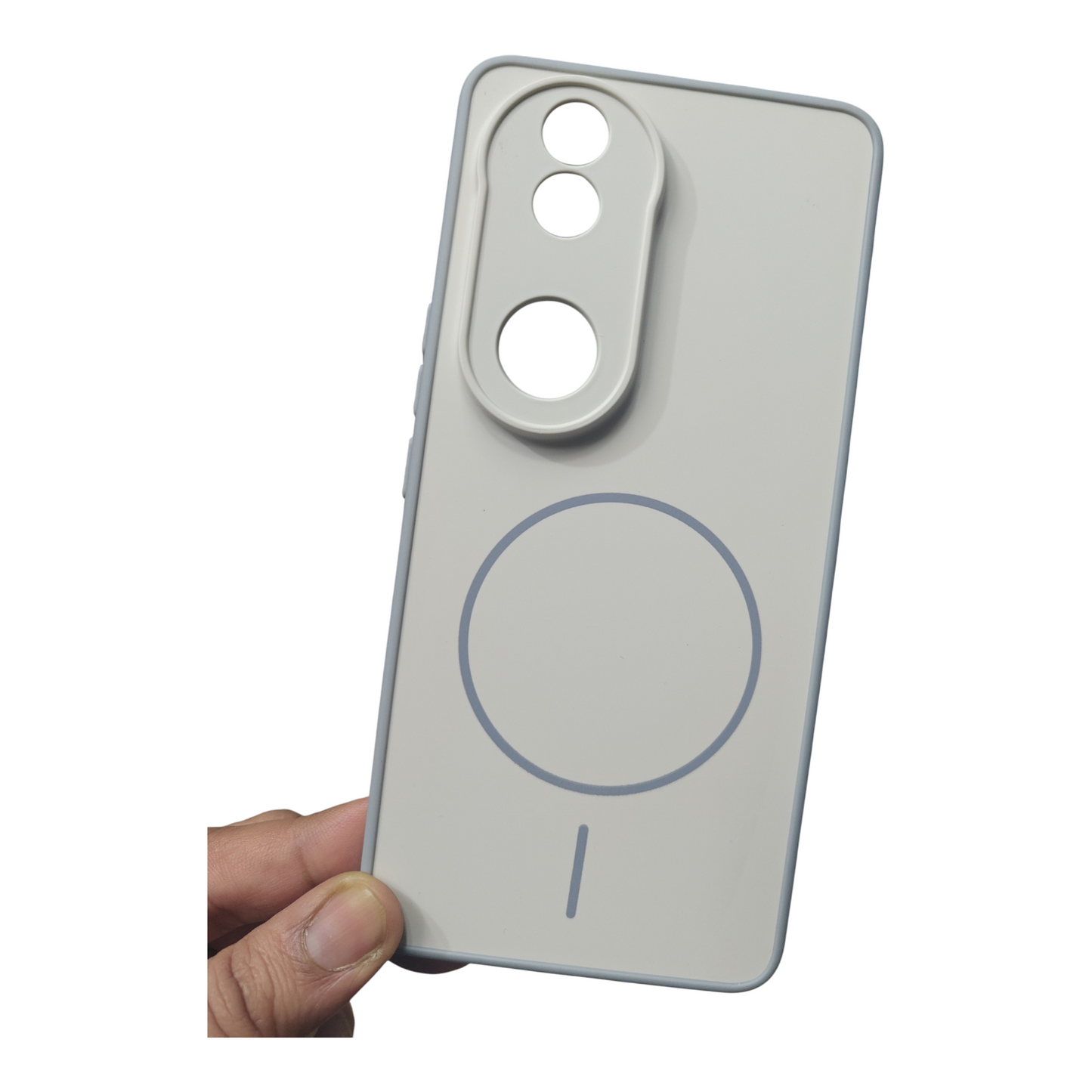 Vivo V50 / Vivo V50E / Vivo T4R / iQOO Z10R 5G Premium Quality Grip Design ( Side Soft, Back Hard ) Back Cover Case ( No Magsafe, Only Design) - Royal Star