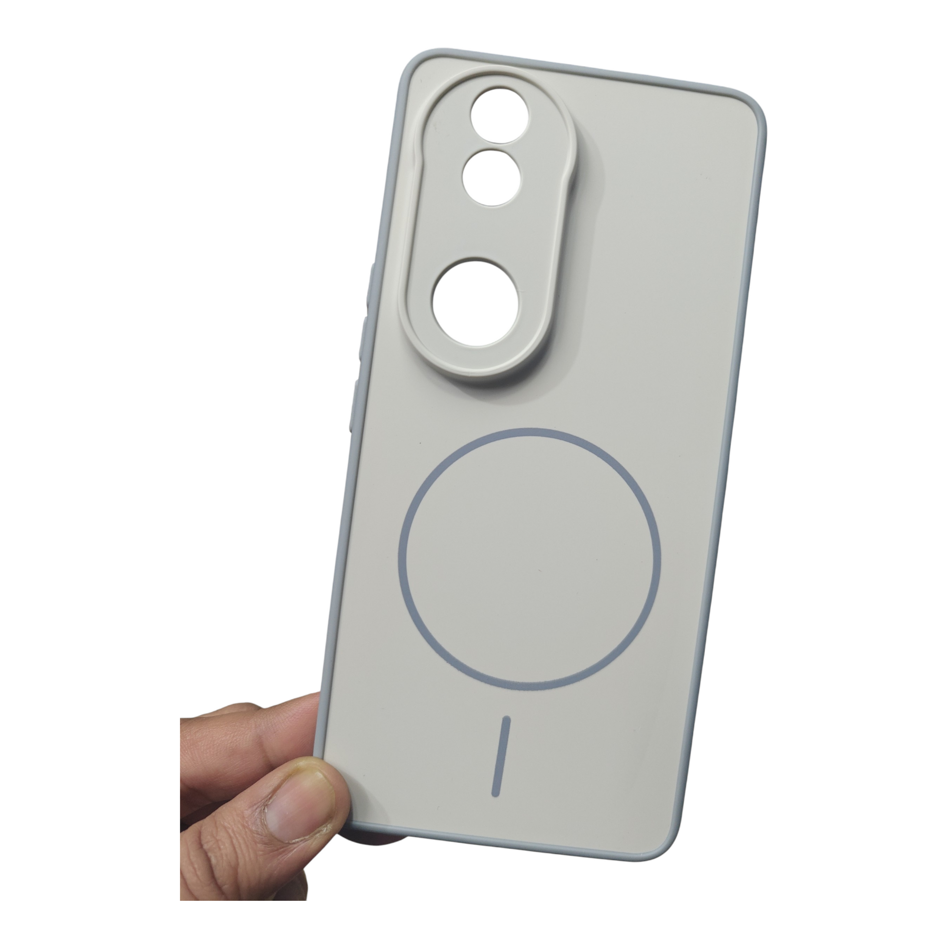 Vivo V50 / Vivo V50E / Vivo T4R / iQOO Z10R 5G Premium Quality Grip Design ( Side Soft, Back Hard ) Back Cover Case ( No Magsafe, Only Design) - Royal Star