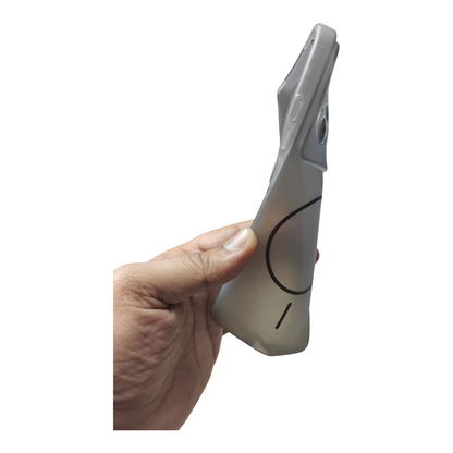 Motorola Moto Edge 60 Pro 5G Premium Quality Matte Silicon Soft Back Cover Case ( No Magsafe, Only Design )