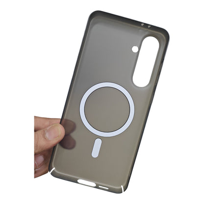 Samsung Galaxy S24Fe / S24 Fe 5G Premium Quality Magsafe Matte Hard Plastic Back Cover Case