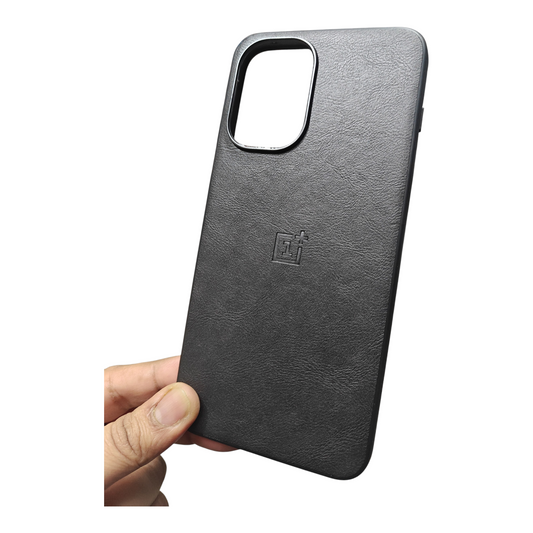 OnePlus 15R 5G Luxury Leather ( Side Soft, Back Hard ) Premium Quality Back Cover Case