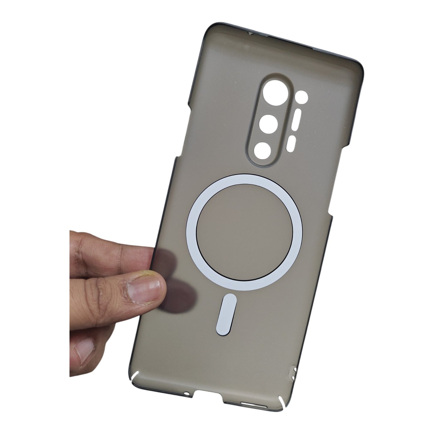 OnePlus 8 Pro Premium Quality Magsafe Matte Hard Plastic Back Cover Case