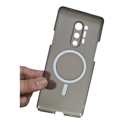 OnePlus 8 Pro Premium Quality Magsafe Matte Hard Plastic Back Cover Case