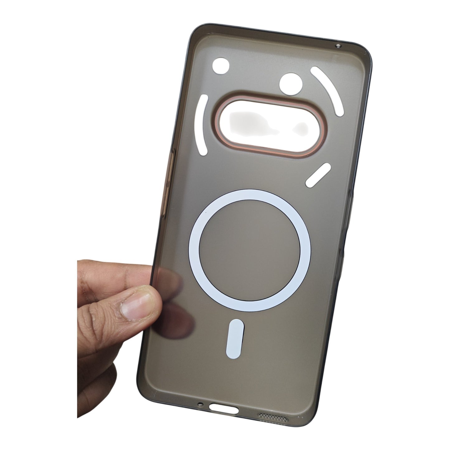 Nothing Phone 3A Royal Star Premium Quality Magsafe Matte Hard Plastic Back Cover Case