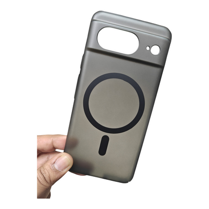 Google Pixel 8 Premium Quality Magsafe Matte Hard Plastic Back Cover Case