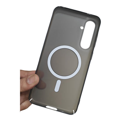 Samsung Galaxy S23FE / S23 FE Premium Quality Magsafe Matte Hard Plastic Back Cover Case