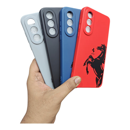 OnePlus Nord5 / Nord 5 5G Premium Quality Silicon Soft Ferrari Print Design Back Cover Case