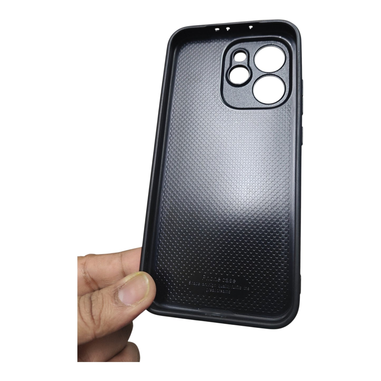 Oppo Reno 15 Pro Mini / Reno15 Pro Mini 5G Luxury Leather ( Side Soft, Back Hard ) Premium Quality Back Cover Case