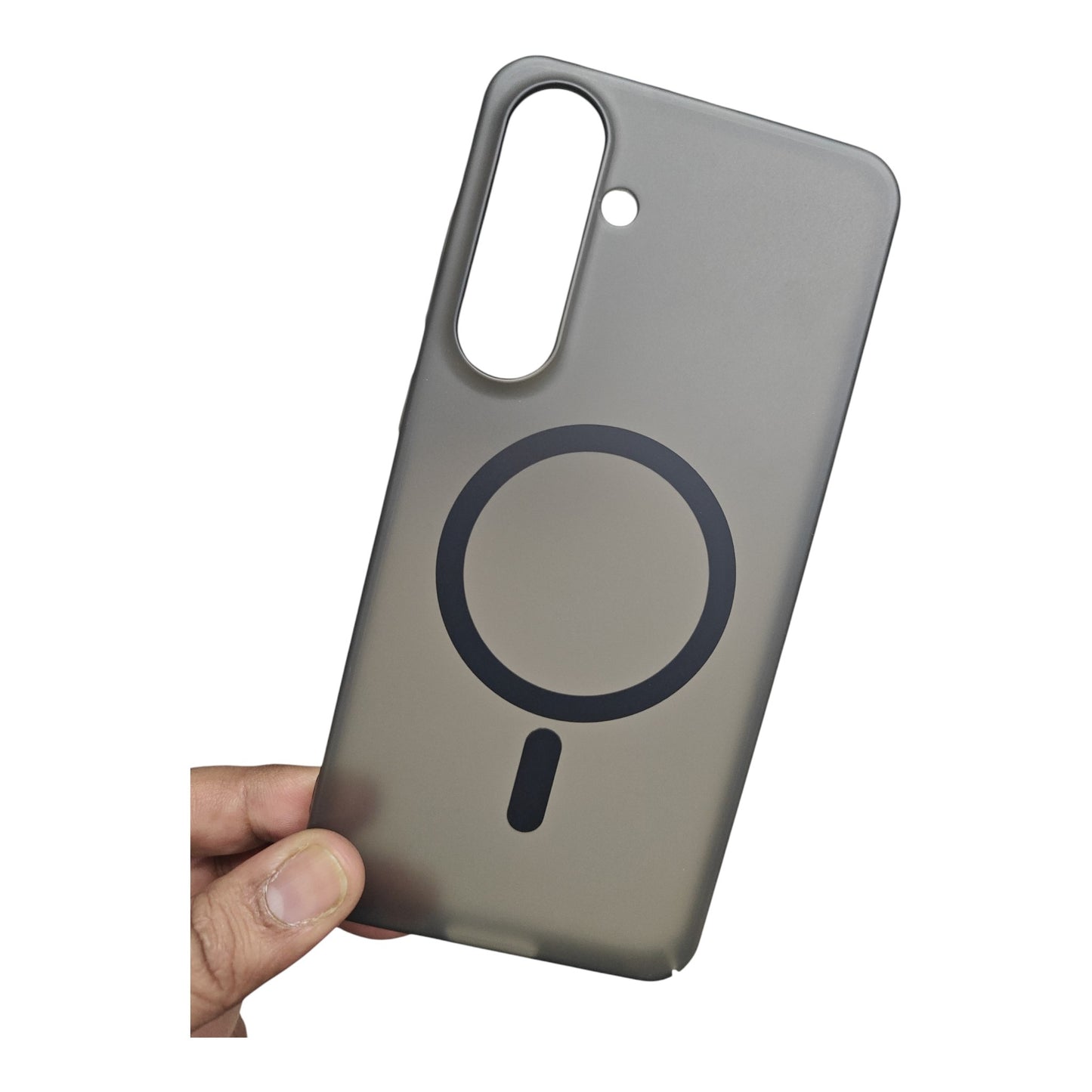 Samsung Galaxy S24Fe / S24 Fe 5G Premium Quality Magsafe Matte Hard Plastic Back Cover Case