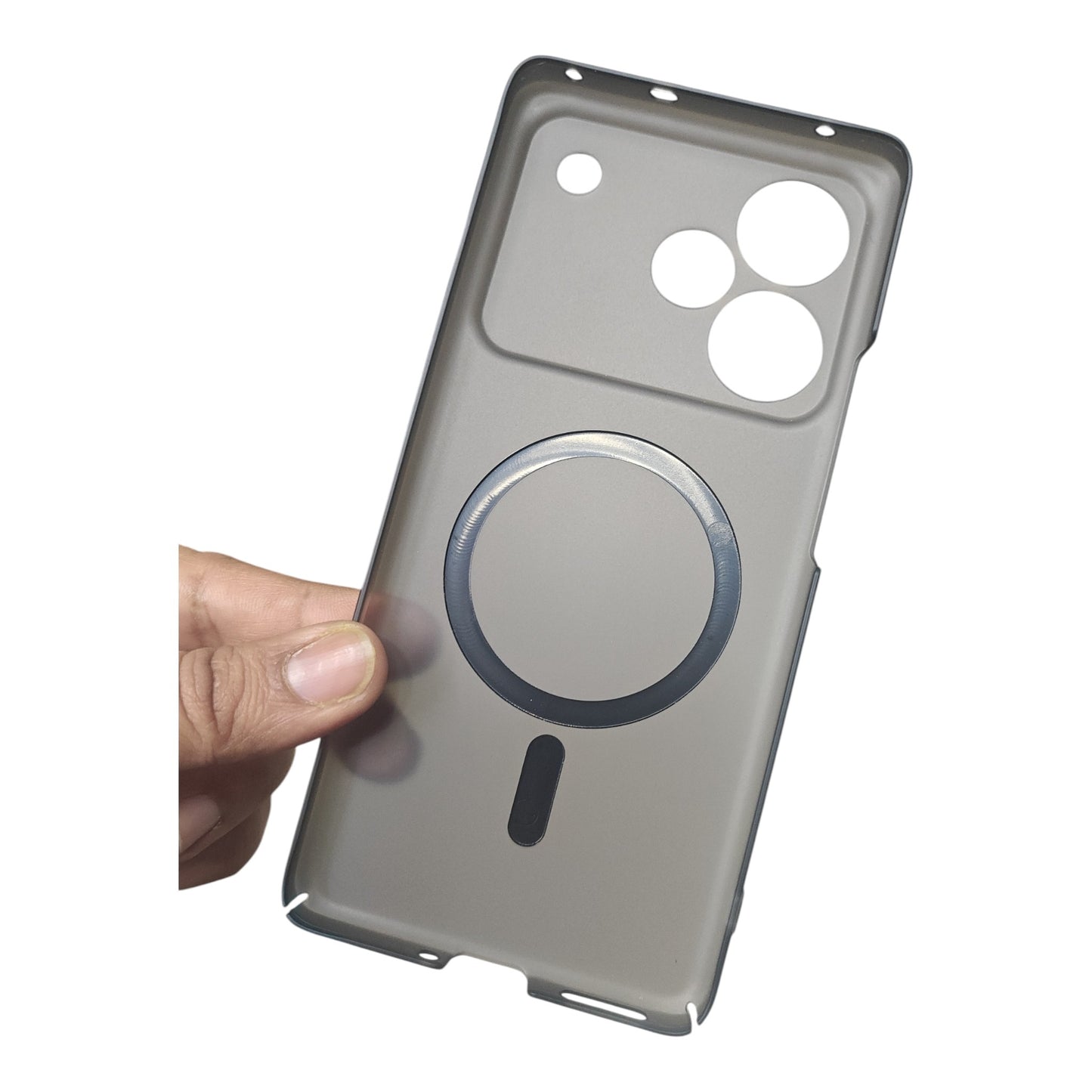 Realme P4 Pro / RealmeP4 Pro 5G Premium Quality ( No Magsafe, Only Design ) Matte Hard Plastic Back Cover Case