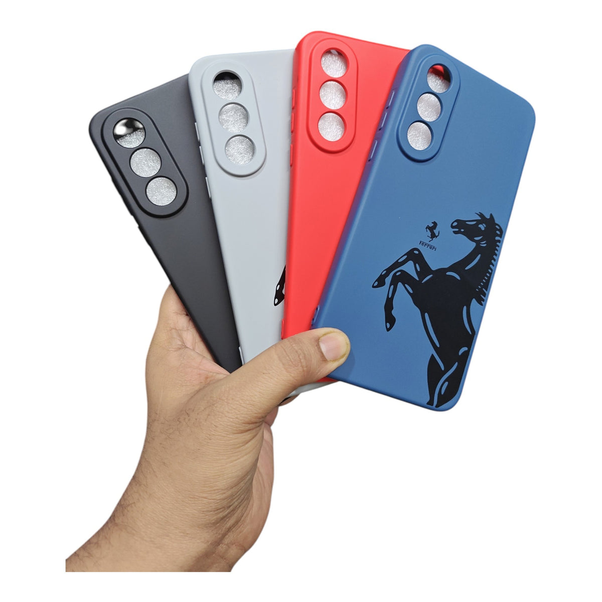 OnePlus Nord5 / Nord 5 5G Premium Quality Silicon Soft Ferrari Print Design Back Cover Case