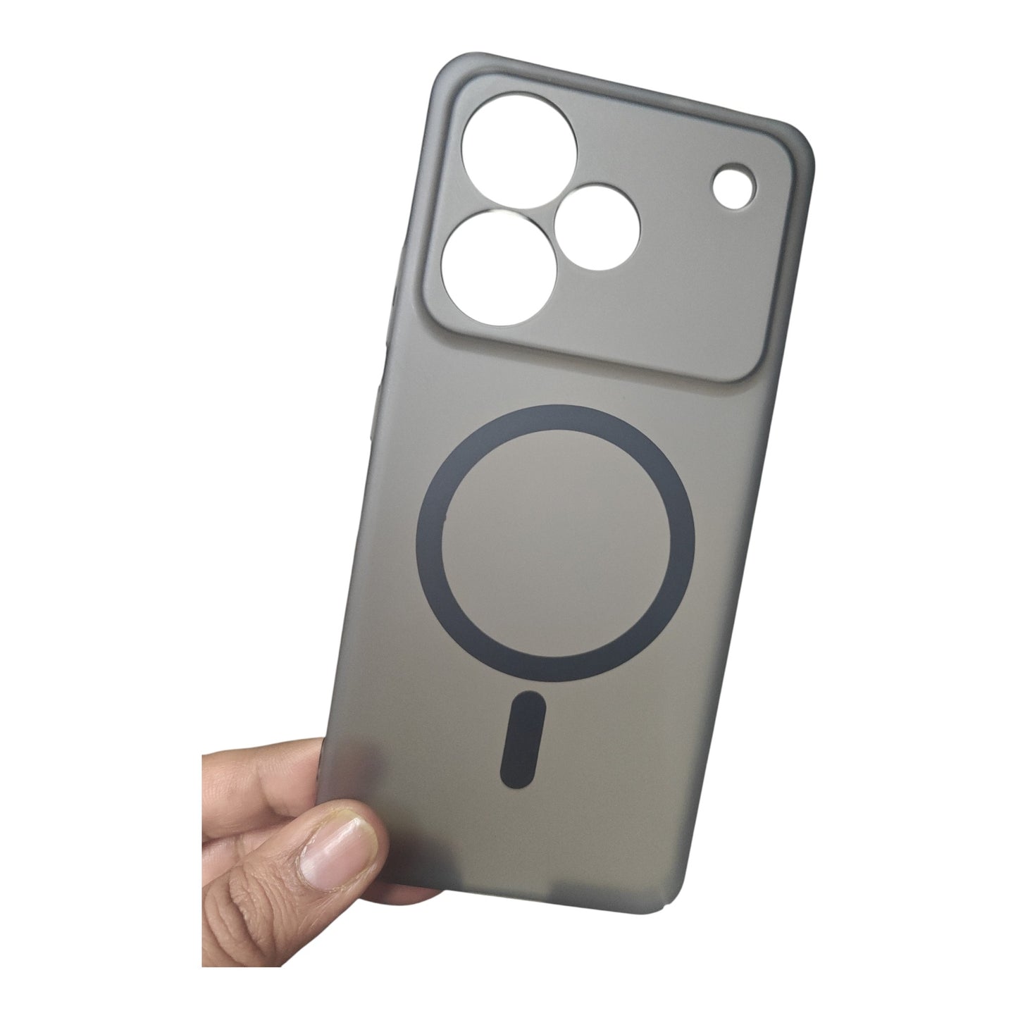 Realme P4 / RealmeP4 5G Premium Quality ( No Magsafe, Only Design ) Matte Hard Plastic Back Cover Case