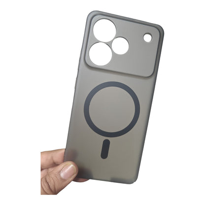 Realme P4 / RealmeP4 5G Premium Quality ( No Magsafe, Only Design ) Matte Hard Plastic Back Cover Case
