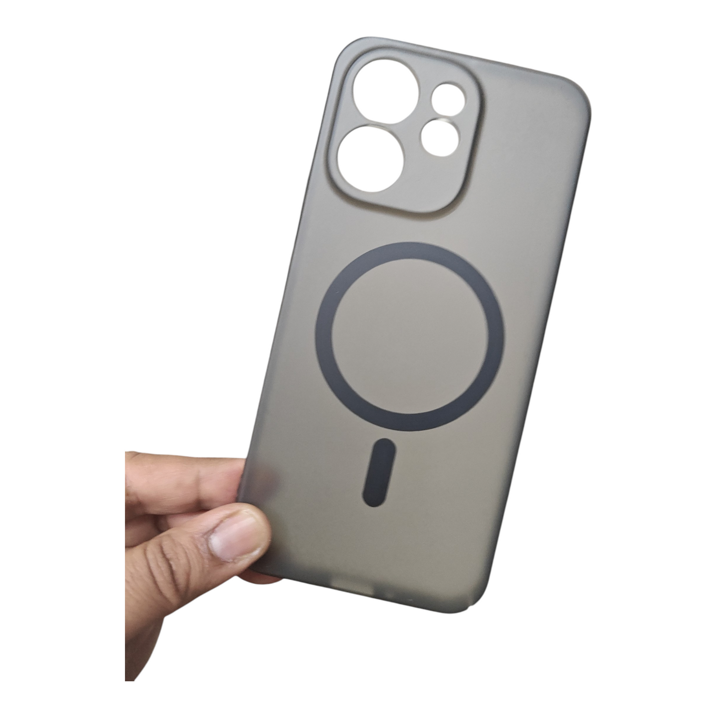 Oppo Reno 15 Pro 5G Premium Quality Magsafe Matte Hard Plastic Back Cover Case