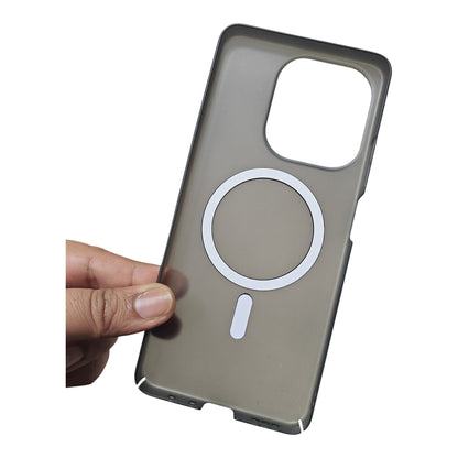 Oppo A5 Pro 5G Premium Quality Magsafe Matte Hard Plastic Back Cover Case