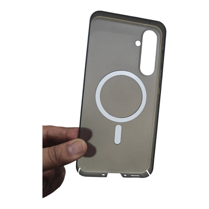 Samsung Galaxy A35 5G Premium Quality Magsafe Matte Hard Plastic Back Cover Case