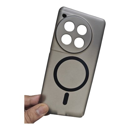 OnePlus 12 5G Premium Quality Magsafe Matte Hard Plastic Back Cover Case