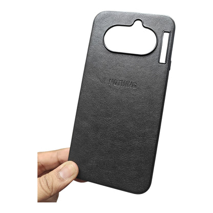 Nothing Phone 4A 5G Luxury Leather ( Side Soft, Back Hard ) Premium Quality Back Cover Case