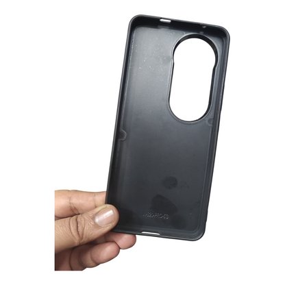 Vivo T4 Ultra (5G) Magsafe Premium Quality Leather ( Side Soft, Back Hard ) Back Cover Case - Royal Star