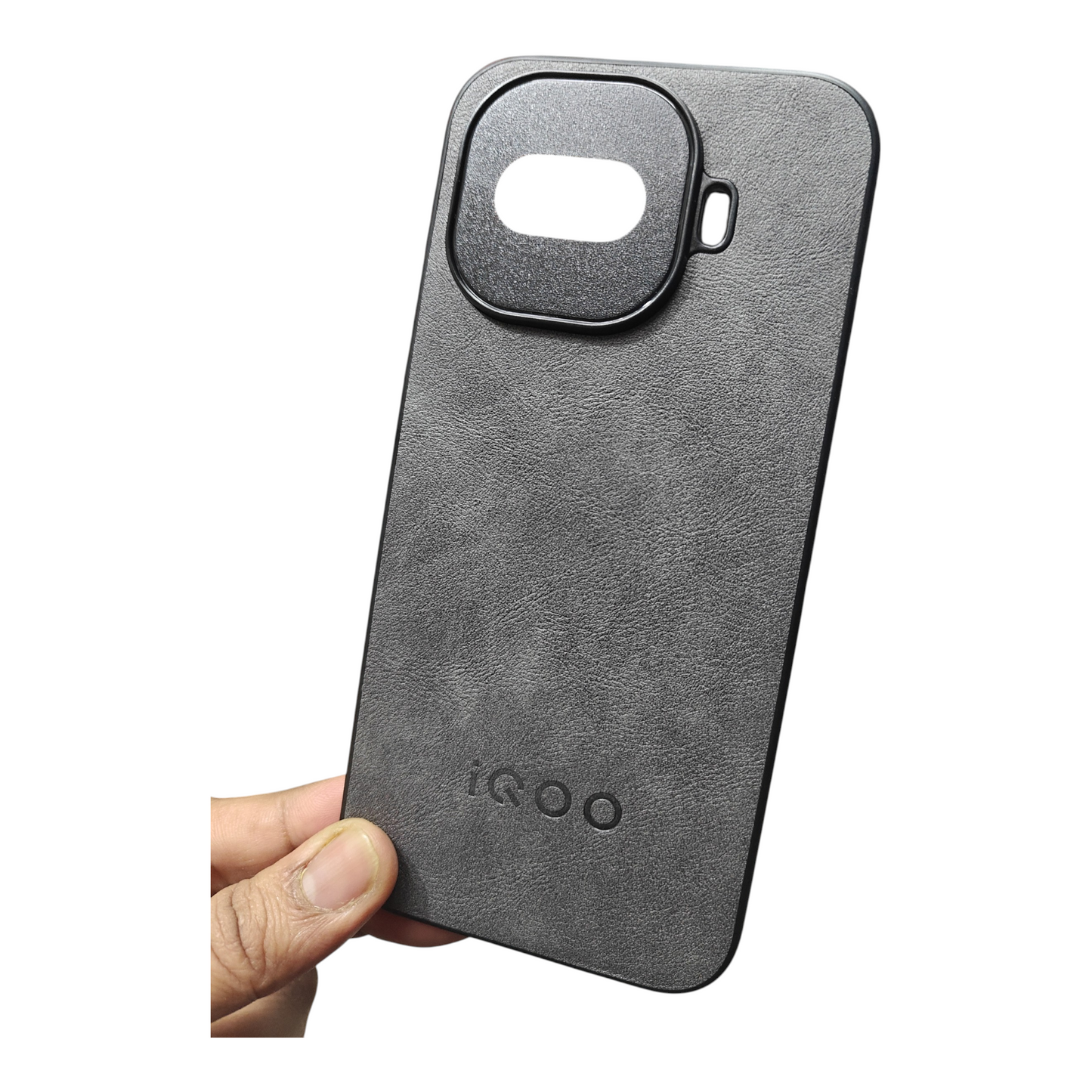 iQOO 15R 5G Luxury Leather ( Side Soft, Back Hard ) Premium Quality Back Cover Case