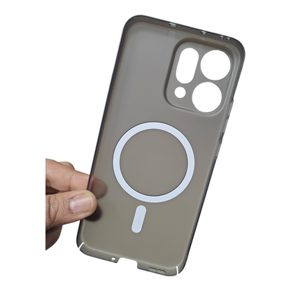 Oppo Reno 14 / Reno14 5G Premium Quality Magsafe Matte Hard Plastic Back Cover Case